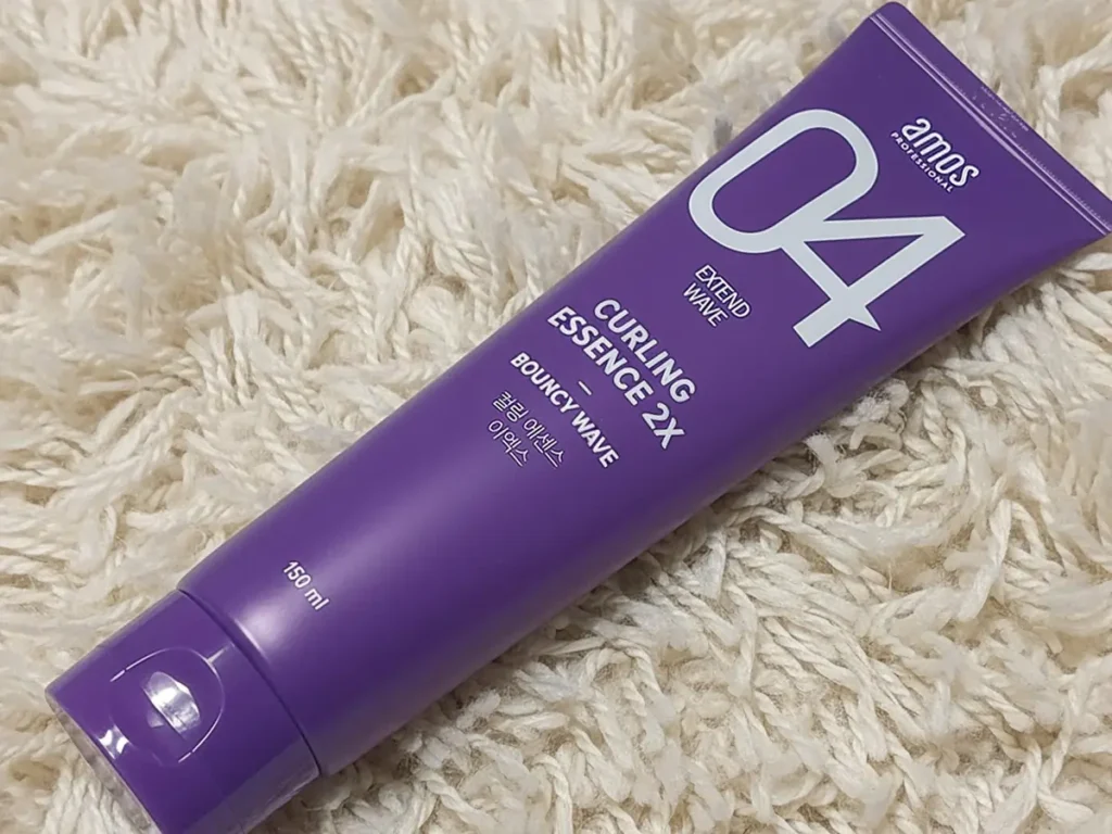 Amos Professional Korean Curling Essence for Bouncy Waves