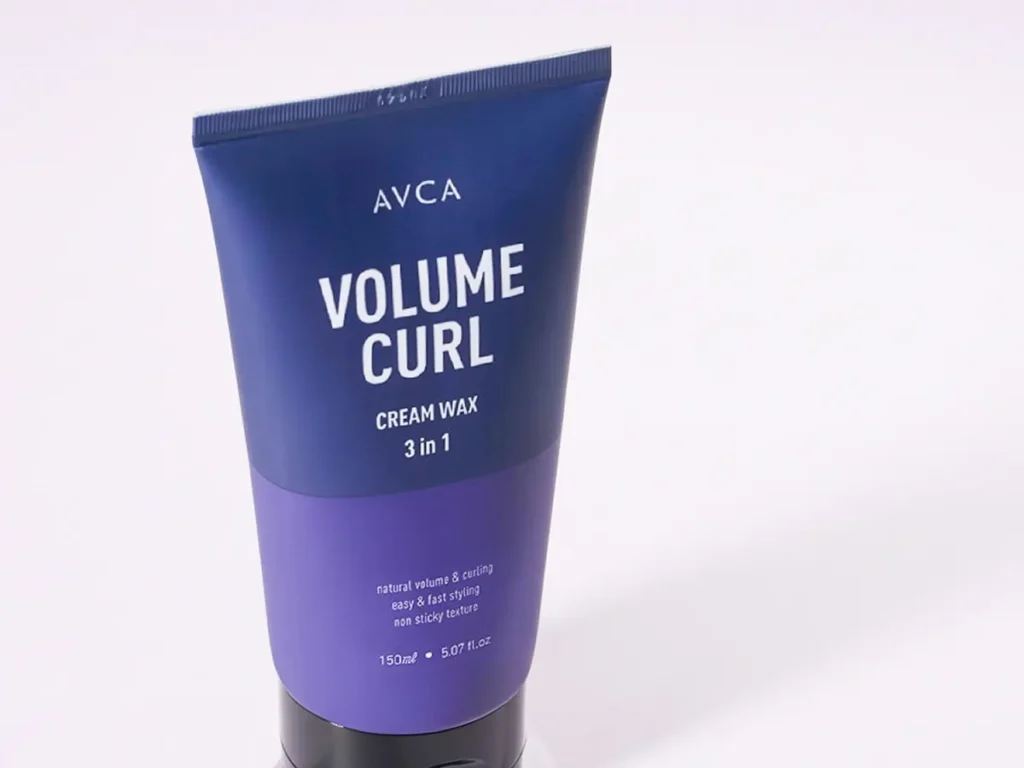 Avca Korean curl cream wax