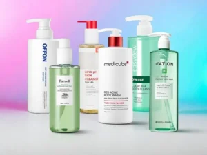 Best Korean acne body washes for breakouts