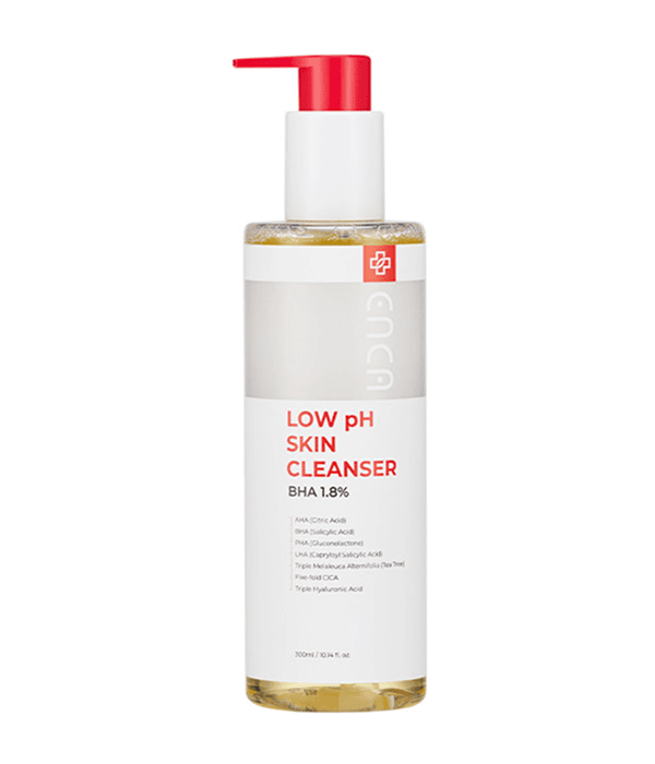 Enca Low pH Skin Cleanser for body acne and breakouts