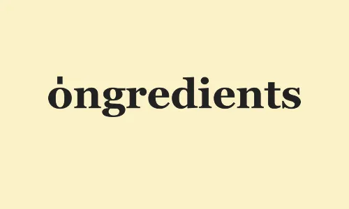 Ongredients, Korean skincare brand