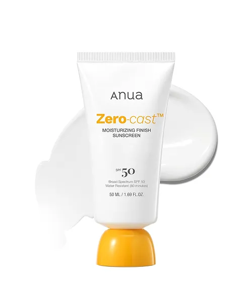 Anua Zero Cast Moisturizing Finish Sunscreen