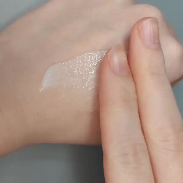 Soft, creamy texture that glides well across skin