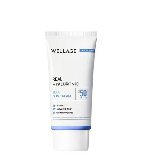 Wellage Real Hyaluronic Blue Sun Cream